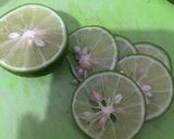 Foto langkah ke 3 dari resep Es Blewah Selasih Jeruk Nipis.