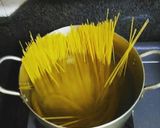 Hình bước làm 3 của món Mỳ Ý sốt Bò