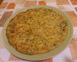 A picture of step 6 of Leek Frittata.
