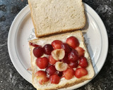 Foto del paso 1 de la receta: Sándwich de cerezas con cacao puro