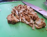 Foto del paso 4 de la receta: Shawarma de pollo con salsa de ajo