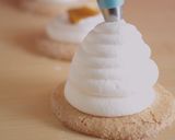 A picture of step 15 of Pumpkin Mont Blanc Cake (Squash Cake).