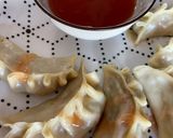A picture of step 7 of Chinese Dumplings 🥟🥕 with Sweet and Sour Sauce 🍜.