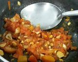 A picture of step 5 of Soya Aloo kofta.