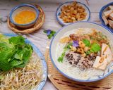 Hình bước làm 3 của món Bún mọc