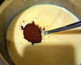 A picture of step 3 of Hot Custard Coffee.
