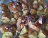 Foto del paso 2 de la receta: Pollo rústico con mostaza y ajos morados