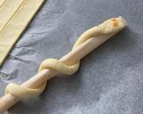 Une image de l'étape 1 de Serpent feuilleté.