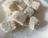 A picture of step 3 of Soya bean paneer.