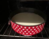 Foto del passaggio 5 della ricetta Cheesecake con crema ricotta mascarpone e confettura ai frutti di bosco