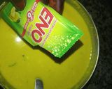 A picture of step 5 of Steamed Khaman Dhokla.