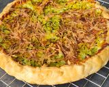 Une image de l'étape 7 de Quiche courgettes mozza.