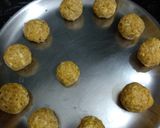 A picture of step 4 of Paneer Corn balls.