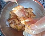 รูปขั้นตอนการทำที่ 8 ของ หมูสามชั้นทอดพริกแกง หรือ หมูทอดเสียบไม้#ปาร์ตี้ของว่าง