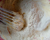 A picture of step 3 of Cocoa pop cake.