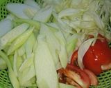 Hình bước làm 1 của món Canh Chua Tôm Bông So Đủa