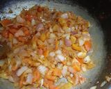 A picture of step 2 of Paneer bhurji.