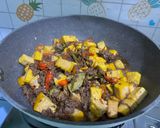Foto langkah ke 6 dari resep Tumis tahu mix daging giling.
