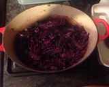 A picture of step 7 of Braised red cabbage.