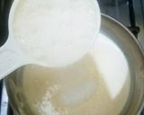 A picture of step 6 of Zebra bread pudding.