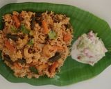 ஸ்பைசி வெஜிடேபிள் பிரியாணி (Spicy vegetable biryani recipe in tamil) ரெசிபி ஸ்டேப் 11 புகைப்படம்