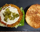 Foto del paso 7 de la receta: Hamburguesa Crispy chicken en Airfryer