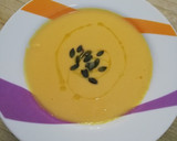 Foto del paso 5 de la receta: Crema de calabaza, pollo y queso crema
