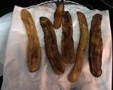 Foto del paso 3 de la receta: Rollos de plátano macho maduro frito con relleno de carne molida