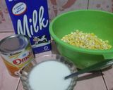Foto langkah ke 1 dari resep Es krim jagung manis Homemade.