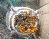Foto del paso 1 de la receta: Licuado smoothie de durazno y nuez 🍹