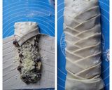 Foto langkah ke 6 dari resep Choco Banana Strudel.