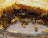 Foto del paso 6 de la receta: Pastel de calabacín y boniato relleno de lentejas