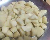 A picture of step 1 of Dry Potato.