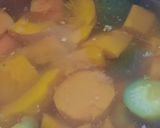 Foto del paso 1 de la receta: Sopa cremosa de zapallos varios