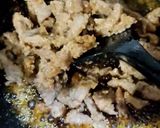 A picture of step 7 of Mangolian Beef.