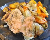 Foto del paso 3 de la receta: Muslitos de pollo al horno con vegetales