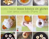 Foto del paso 14 de la receta: Masa básica con arroz cocido (SIN GLUTEN) para hacer pan, crackers, rapiditas y grisines (ECONÓMICA)