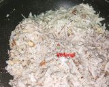 A picture of step 4 of Coconut Ladoos.