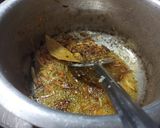 A picture of step 1 of Spicy Beef Biryani.