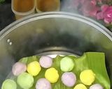 Foto langkah ke 5 dari resep Cara Membuat Kue Klepon Singkong yang Kenyal dan Enak.