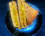 A picture of step 11 of Dry peas aloo masala sandwich.