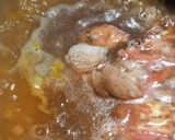 A picture of step 3 of Khatyawari cholay chaat.