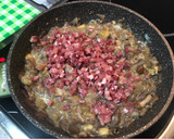 Foto del paso 5 de la receta: Berenjenas rellenas con setas y jamón