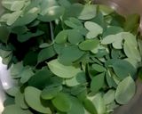 A picture of step 1 of Drumstick Leaves Thepla.