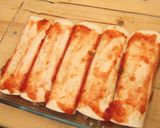 Enchilada z kurczakiem i sosem salsa krok przepisu 8 zdjęcie