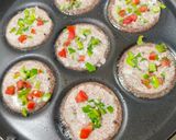 A picture of step 4 of Whole Ragi Mini Uttapa.