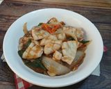 Foto langkah ke 3 dari resep Cumi Saos Tiram.