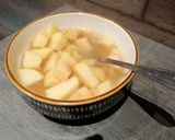 Fűszeres meleg birskompót recept fázis 2 fotója