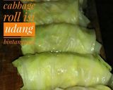 Foto langkah ke 5 dari resep Cabbage Roll Isi Udang #pr_olahanudang.