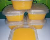 Foto langkah ke 3 dari resep Pudding rasa mangga.